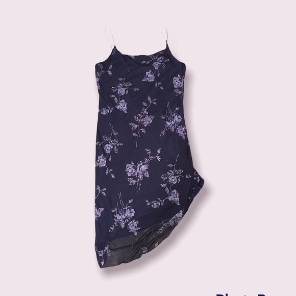 Fashion Bug Dresses & Skirts - 90’s floral sparkle midi dress size X Large